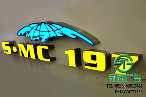 帶logo的樹(shù)脂發(fā)光字