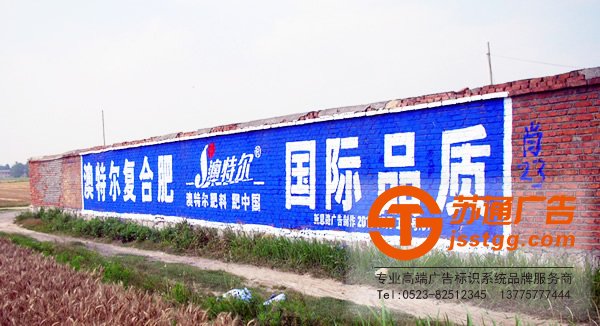 戶外墻體廣告選擇蘇通廣告最專業(yè)