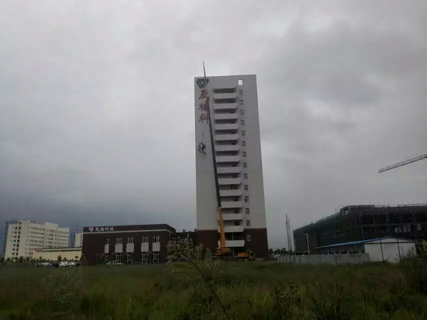 江蘇晟楠電子墻體樓頂發光字制作安裝