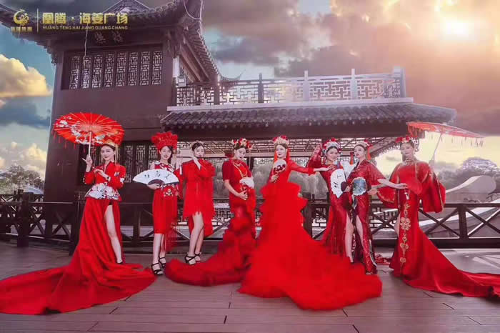 華燈璀璨 點亮姜堰10月26日凰騰·海姜廣場營銷中心盛大開放